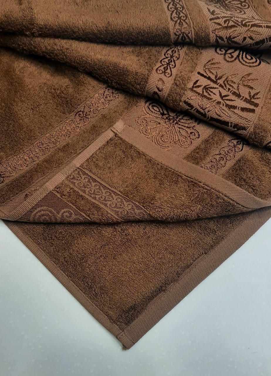 Полотенце бамбуковое банное Philippus 70х140 Коричневый (0580) - фото 2 Полотенце бамбуковое банное Philippus 70х140 Коричневый (0580) - фото 2