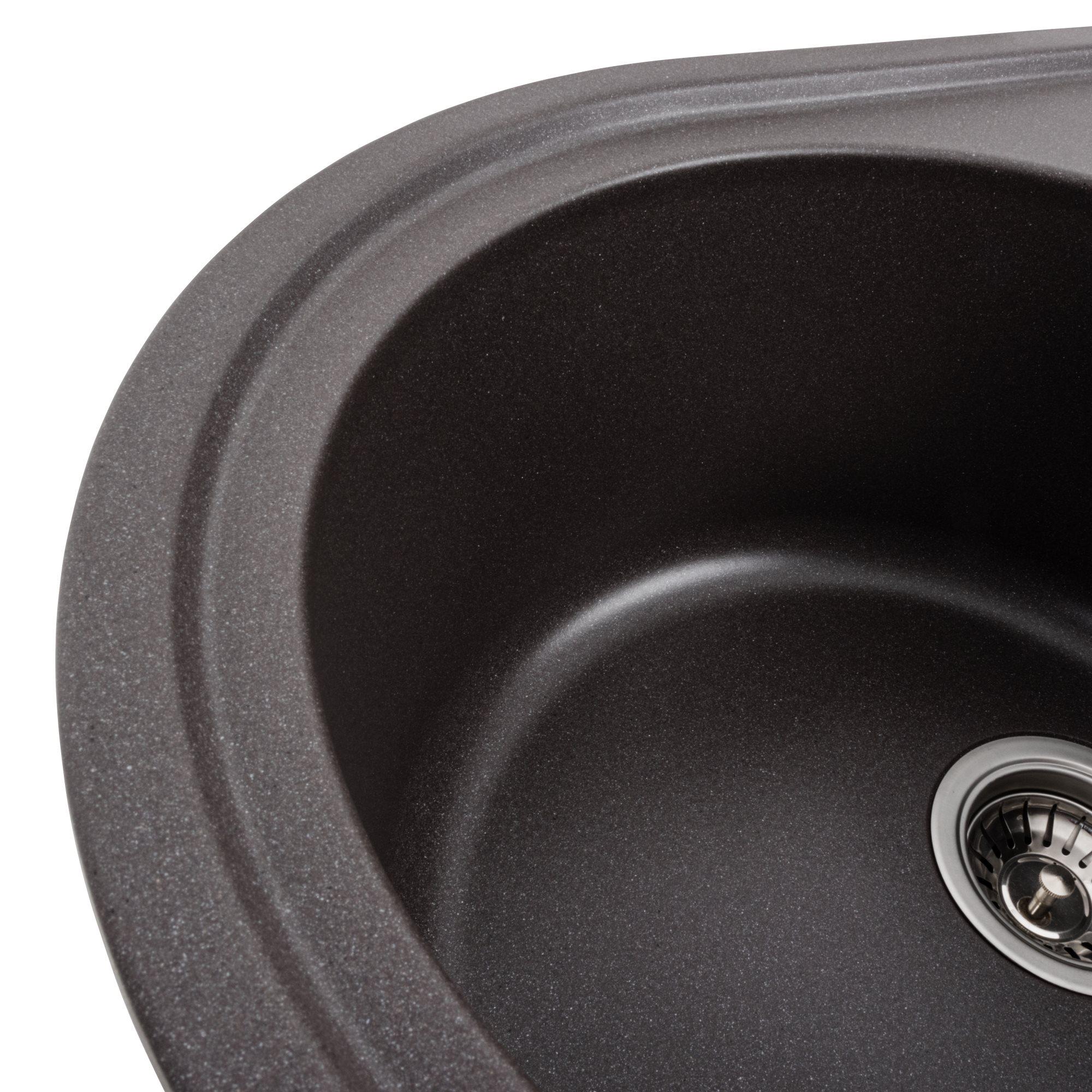 Мийка гранітна для кухні Platinum 7750 LIRA матова Гренадін - фото 4 Мийка гранітна для кухні Platinum 7750 LIRA матова Гренадін - фото 4