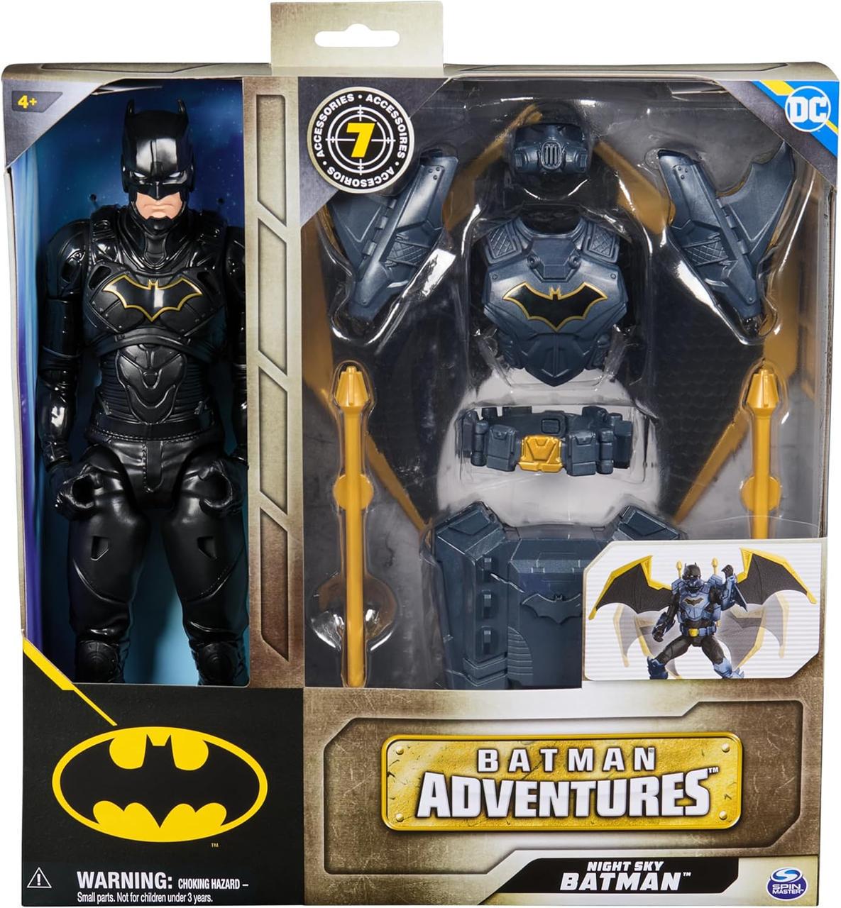 Игровая фигурка Spin Master DC Comics Бэтмен 30 см с раскладными крыльями (6070532) Игровая фигурка Spin Master DC Comics Бэтмен 30 см с раскладными крыльями (6070532)