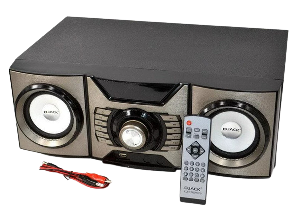 Акустическая система портативная Ailiang DJack H1000 2. 1 DVD/CD/MPEG-4/MP3 и WMA 60W/USB/BT/FM Черный з серебром (lp-89588_1844)