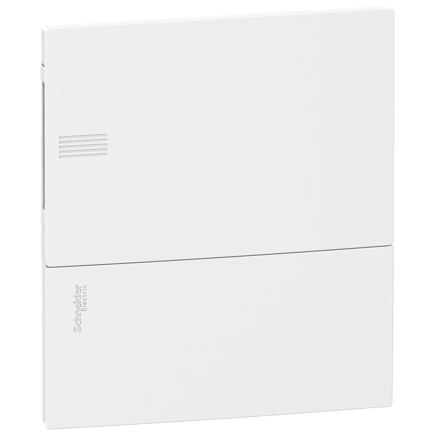 Щит врезной Schneider Electric Resi9 Mini Pragma 8 модулей с белой дверью (MIP22108)