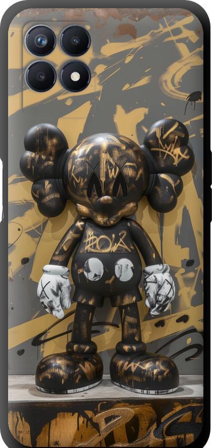 Чехол на Realme Narzo 50 Bronze kaws (6097b-3066-42517)