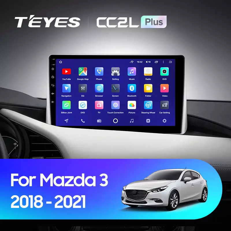 Автомагнітола штатна Teyes CC2L Plus 2/32 для Mazda 3 IV Axela BP 2018-2021 Android (1655452171) - фото 3