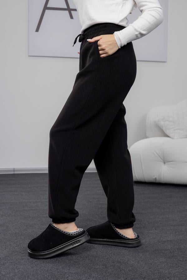 Штаны женские зимние AKSAN флисовые L Черный (25.2799_black_46(L)) - фото 2