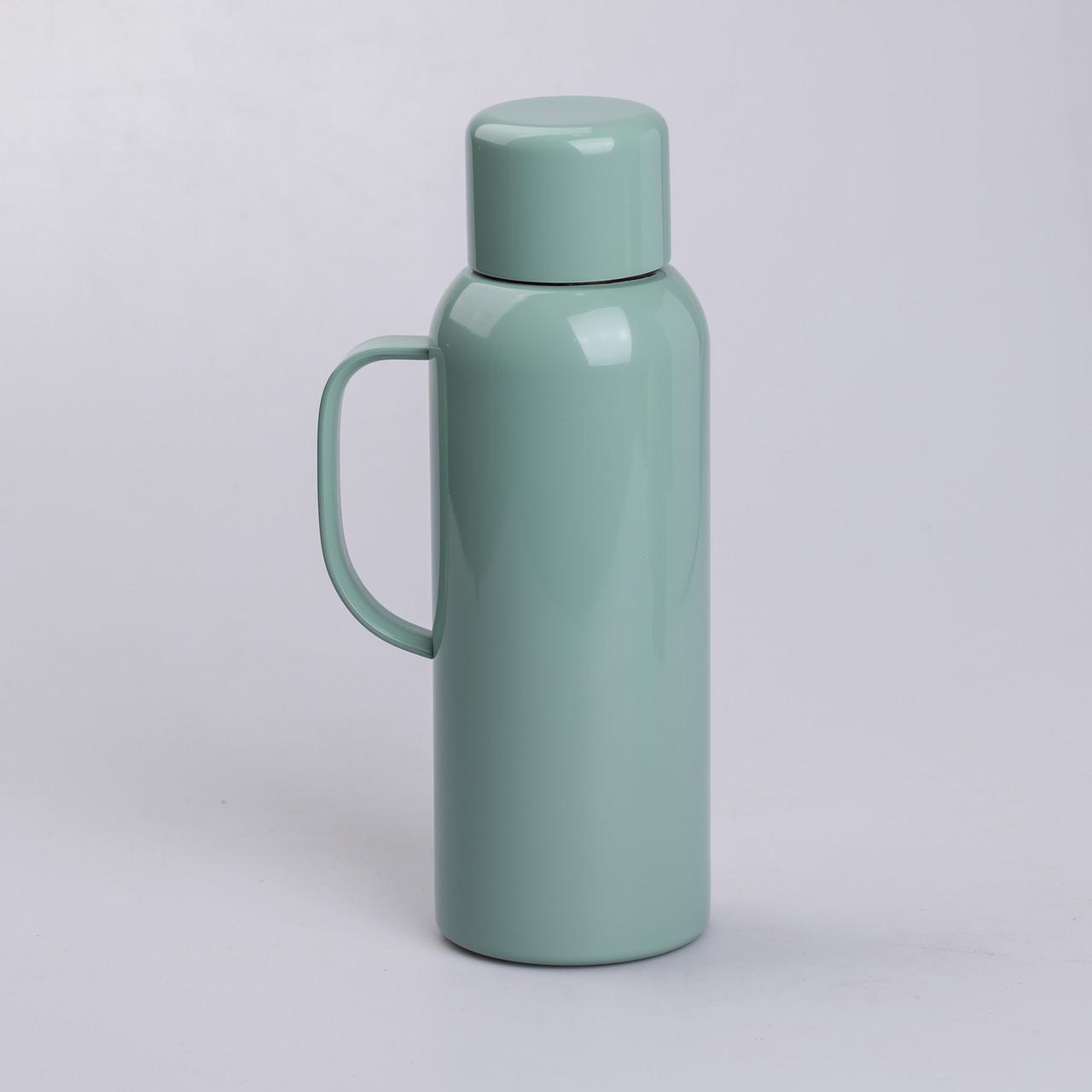 Термос Vacuum с датчиком температуры на 820 мл Мятный - фото 2