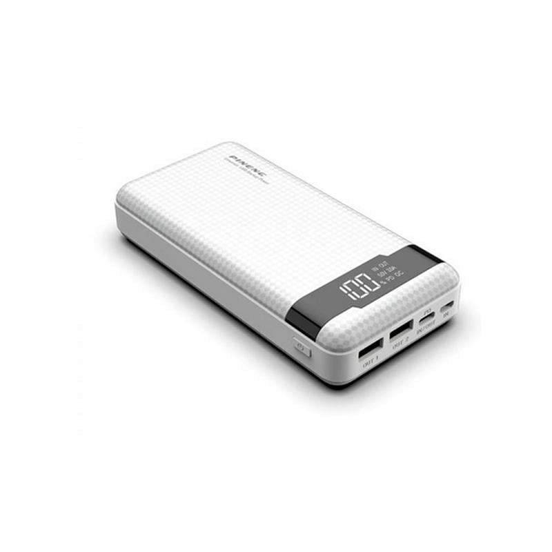 Повербанк Pineng PN-861 Type-C PD/QC 20W 20000 mAh White (86100)