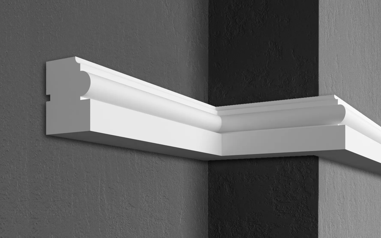 Карниз фасадный Prestige Decor KC 135 2000 мм (2329523251)