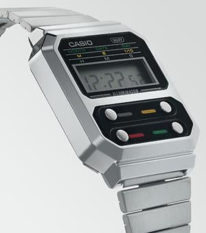 Часы мужские Casio A100WE-1A (Ф137) - фото 2