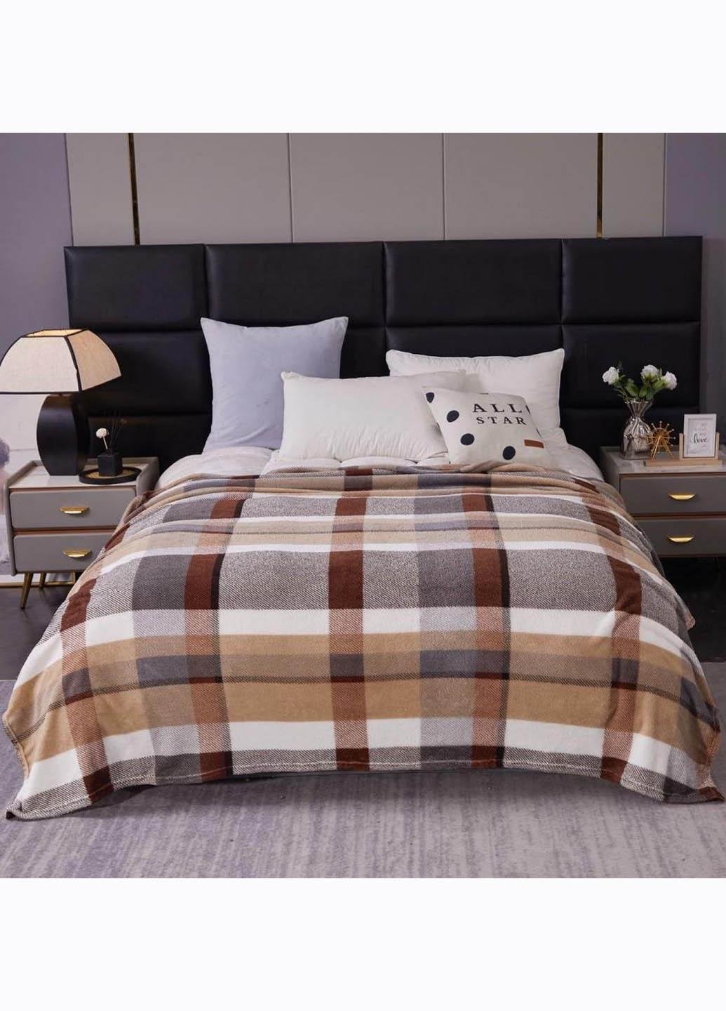 Покрывало велюровое с рисунком 200х180 см (101120-8)