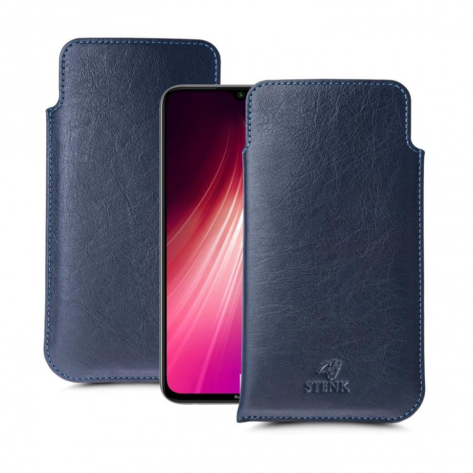 Футляр Stenk Elegance для Xiaomi Redmi Note 8 Синій (64567)