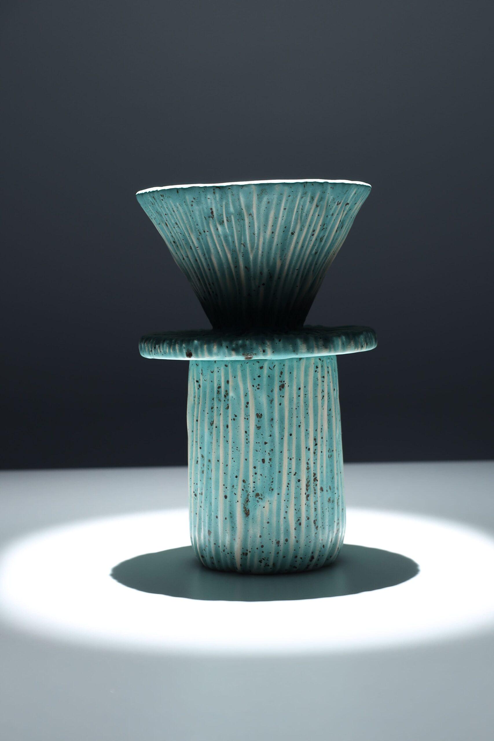 Набор кофейный Лагуна пуровер/воронка V60/чашка ручной работы (POV-005) - фото 5