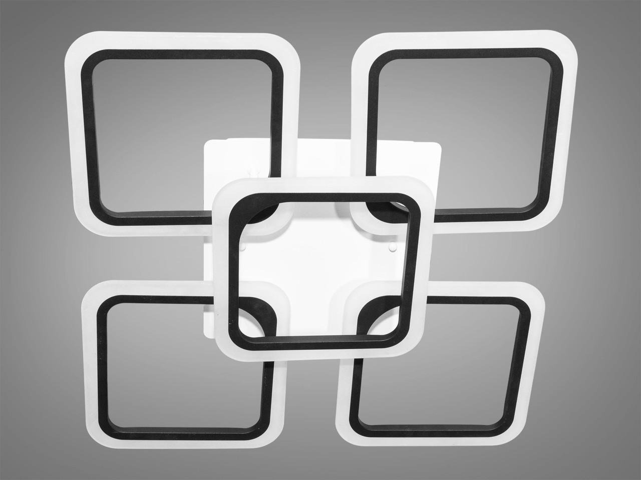 Люстра LED в детскую A8060-4+1BKDIM-LS 90W на 13 м2 Черный (2400057130) - фото 1 Люстра LED в детскую A8060-4+1BKDIM-LS 90W на 13 м2 Черный (2400057130) - фото 1