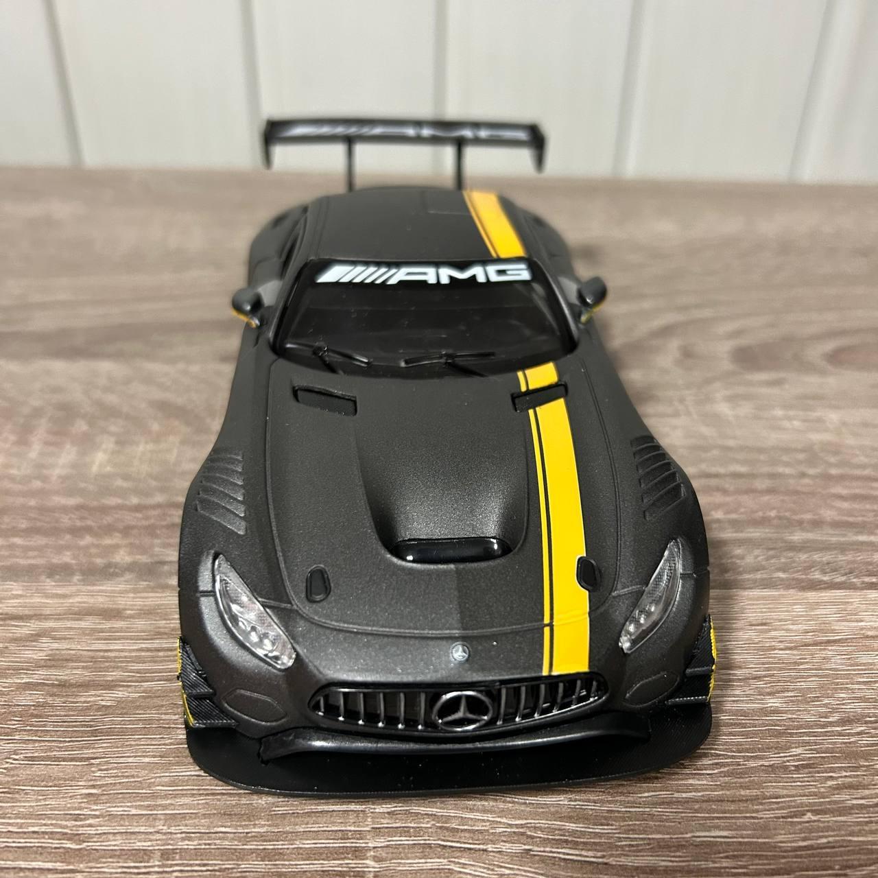 Игрушечная машинка АвтоМир Mercedes-AMG GT3 1:24 металлическая (AP-1923) - фото 5