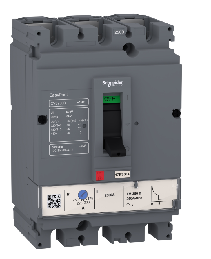 Автоматический выключатель Schneider Electric EASYPACT CVS250B TM250D