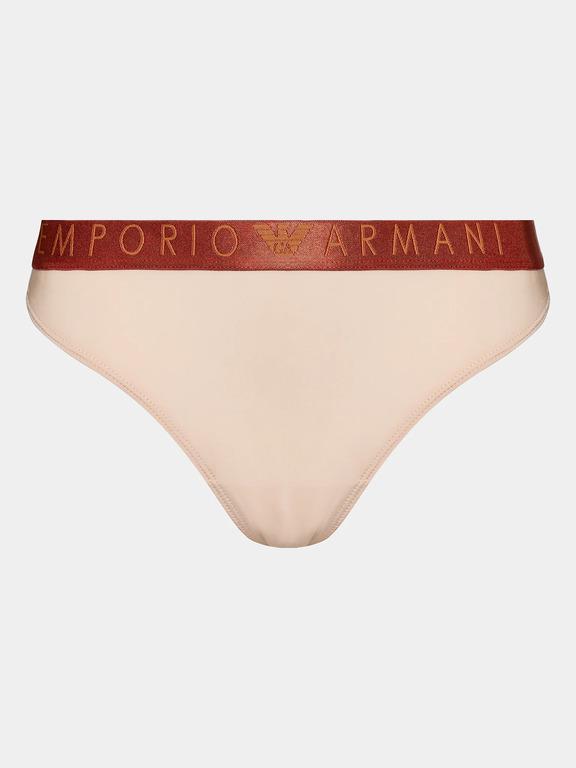 Трусики бразилиана Emporio Armani 2 шт. S Нюдовый (3F235-163337nud)