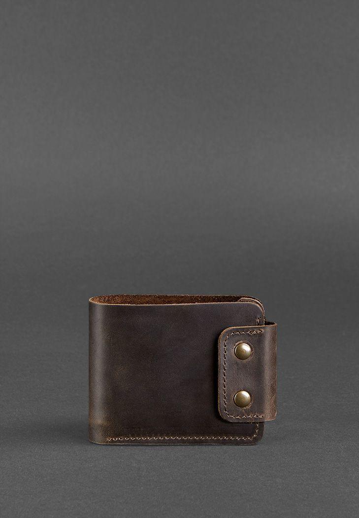 Портмоне мужское кожаное BlankNote Zeus 9.0 Темно-коричневый (A-026528) - фото 2