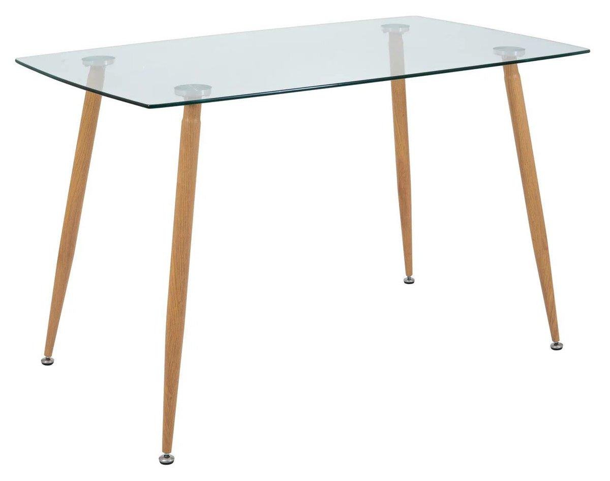 Стол обеденный Мікс Меблі Грейс XS 1262 1200х700 мм Термодрук/Стекло Стол обеденный Мікс Меблі Грейс XS 1262 1200х700 мм Термодрук/Стекло