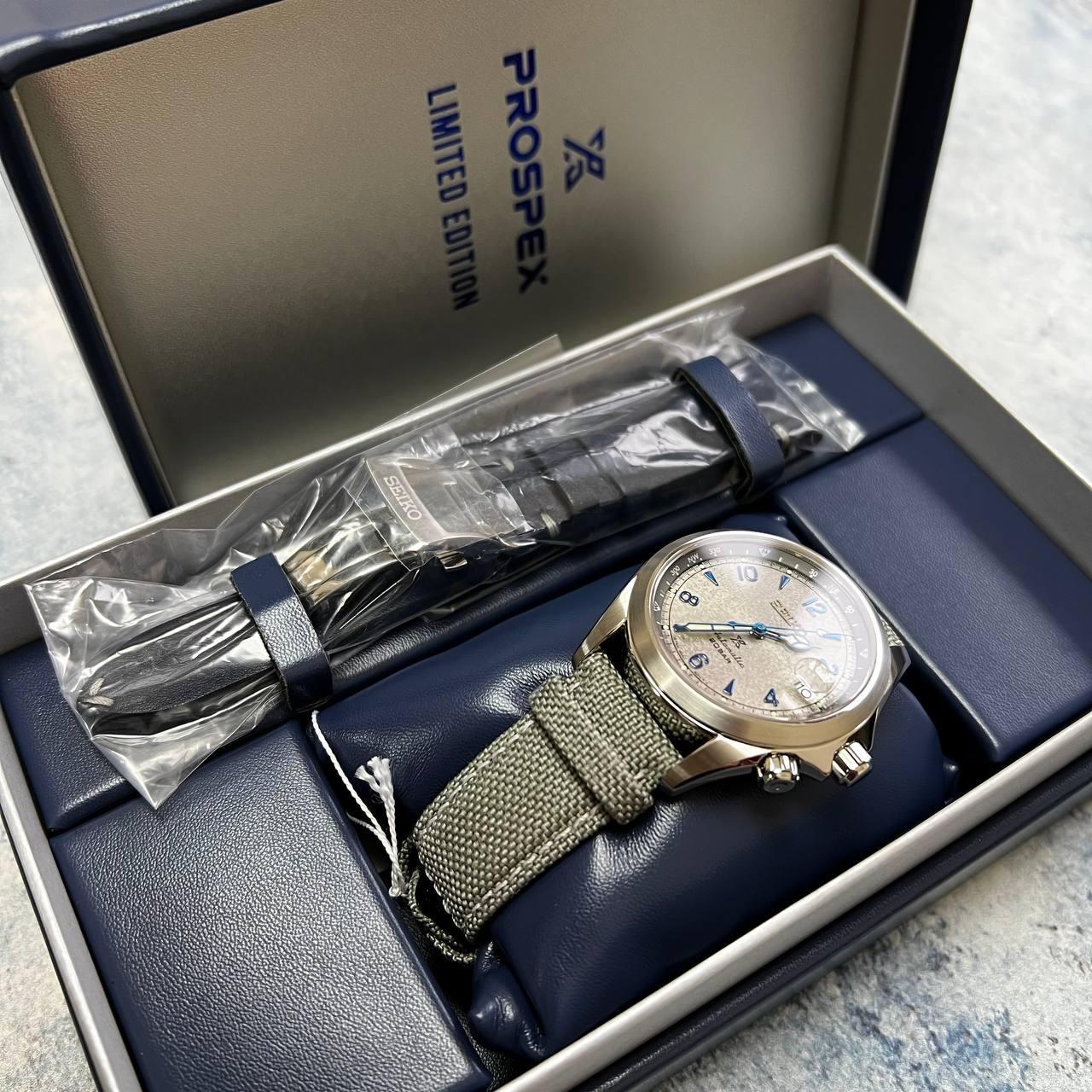 Наручные часы мужские Seiko Prospex SPB355J1 Alpinist Rock Face Limited Edition (1707319277) - фото 8 Наручные часы мужские Seiko Prospex SPB355J1 Alpinist Rock Face Limited Edition (1707319277) - фото 8