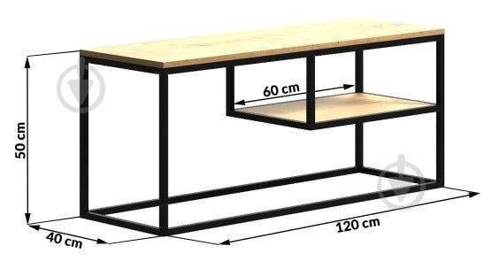 Сол консоль GoodsMetall у стилі Лофт 1200х500х400 СТВ4