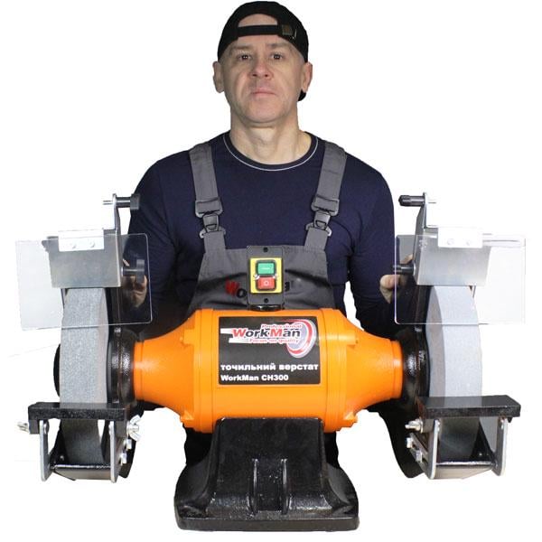 Точильный станок WorkMan CH300 с системой пылеудаления (61) - фото 6