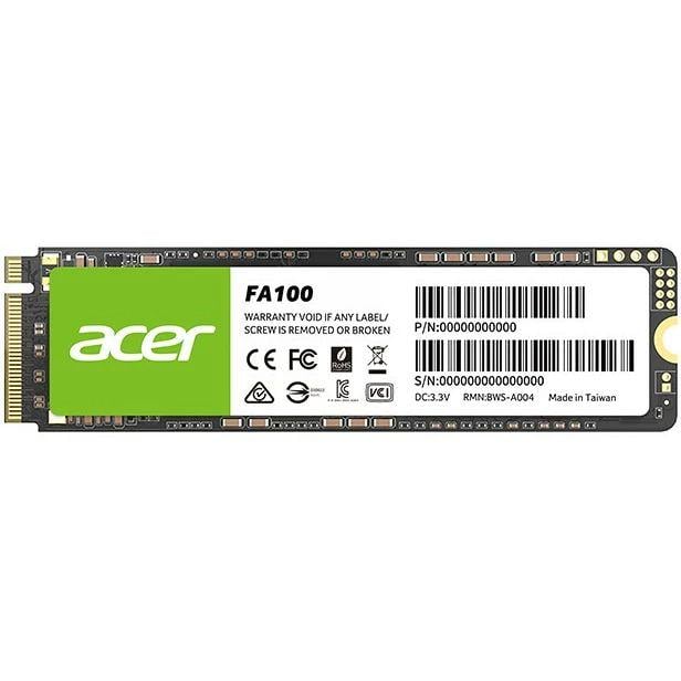 Накопитель SSD Acer FA100 512 Гб M.2 2280 PCIe (BL.9BWWA.119) Накопитель SSD Acer FA100 512 Гб M.2 2280 PCIe (BL.9BWWA.119)