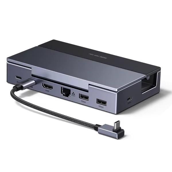 Док-станция UGREEN Steam Deck Docking Station 6в1 4K 120Hz PD 100W Black (id_8334)