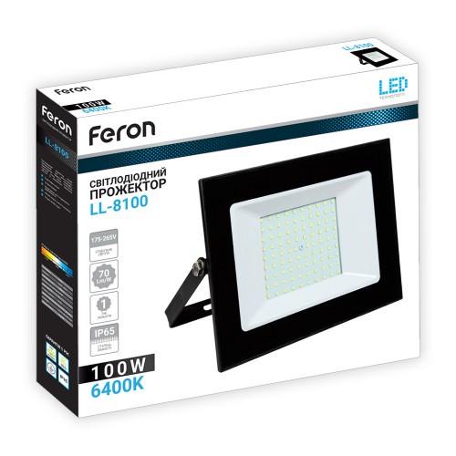 Прожектор світлодіодний Feron LL-8100 100W - фото 3
