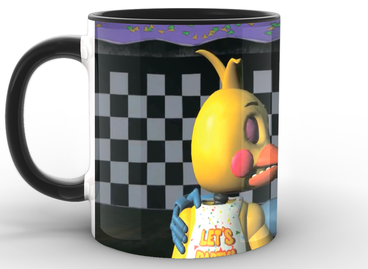Кружка Five Nights At Freddys 330 мл Черная (FN.02.022)