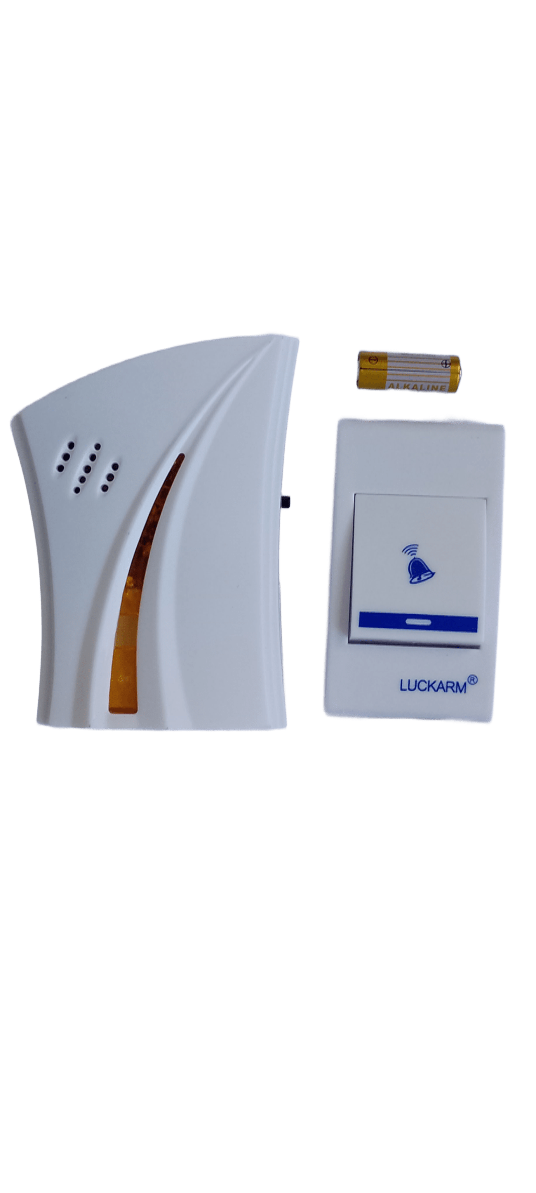 Дверний дзвінок Luckarm Intelligent 8610 від батарейок Білий (1581)