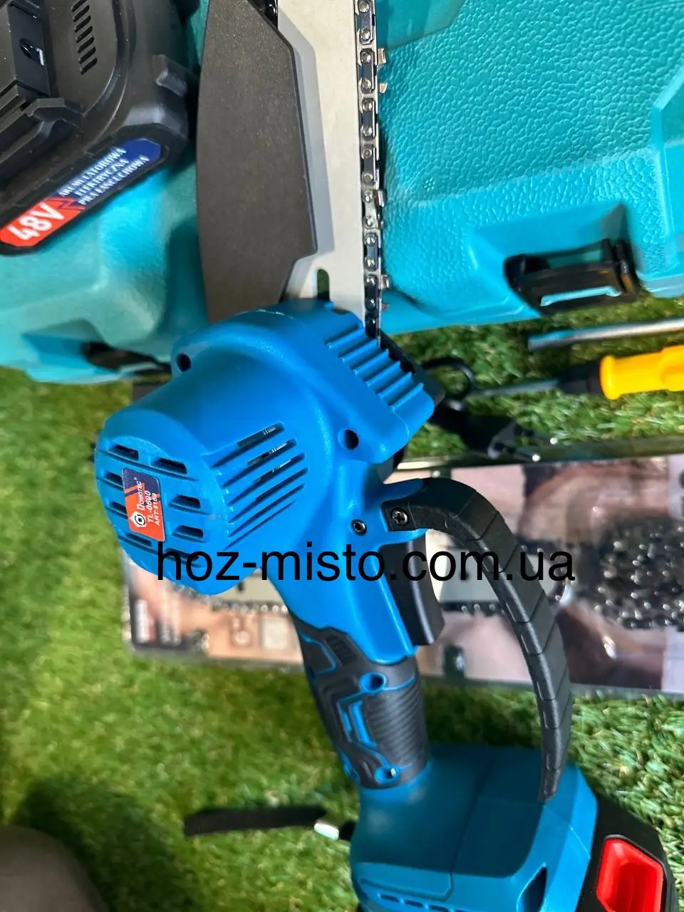 Мініпилка ланцюгова акумуляторна 48V 4 Аh шина 6" (28528877) - фото 3 Мініпилка ланцюгова акумуляторна 48V 4 Аh шина 6" (28528877) - фото 3