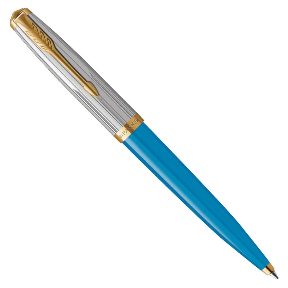Ручка шариковая Parker 51 Premium Turquoise (GT BP 56 432)