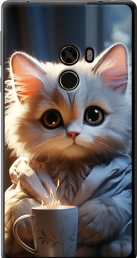 Чехол на Xiaomi Mi MiX White cat (5646u-426-42517)