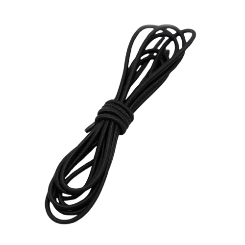 Шнурки для кроссовок SMATLELF T1 с затяжкой 1 пара 100 см Black (69991)