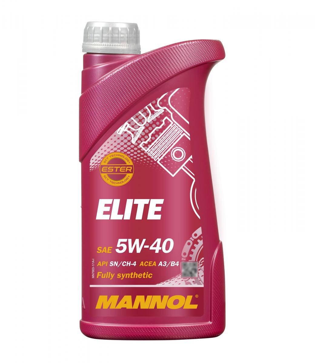 Моторное масло Mannol 7903 ELITE 5W-40 1 л (MN7903-1)