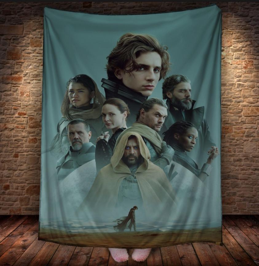 Плед с 3D принтом Дюна 150х200 см (epi_1188)