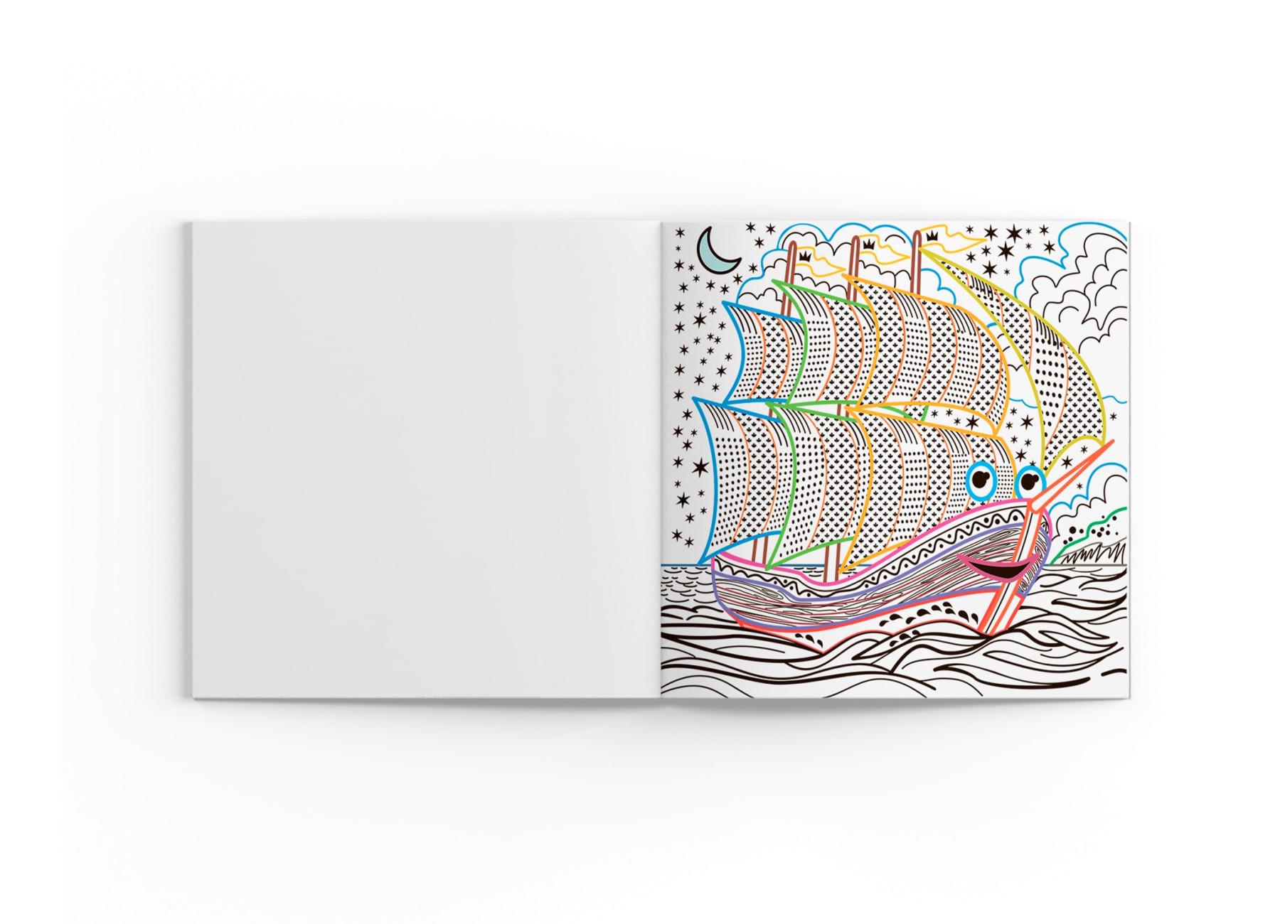 Чарівні розмальовки із секретними візерунками Crystal Book Кораблі F00027791 (9786175470688) - фото 3 Чарівні розмальовки із секретними візерунками Crystal Book Кораблі F00027791 (9786175470688) - фото 3