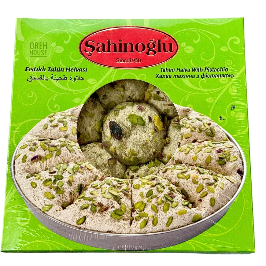 Восточные сладости Халва тахинная с фисташками 350 г (24086681)