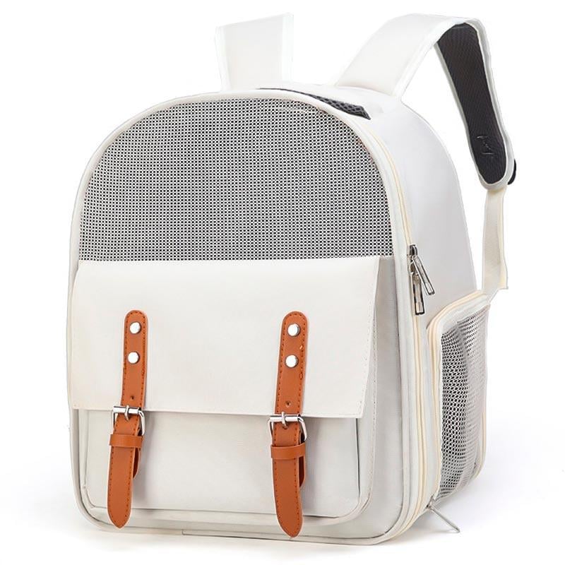 Рюкзак-переноска Taotaopets 259910 для животных кошек и собак White (1927245396) Рюкзак-переноска Taotaopets 259910 для животных кошек и собак White (1927245396)