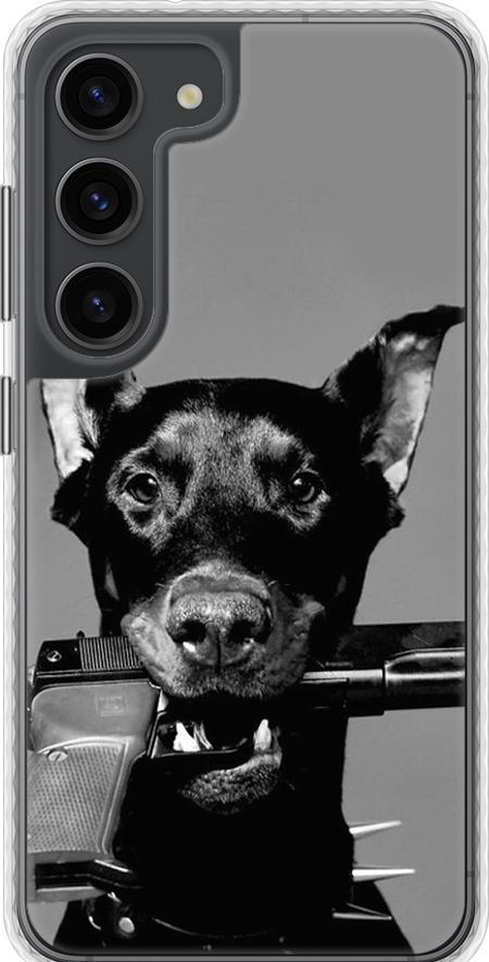 Чехол на Samsung Galaxy S23 Доберман (2745pc-2907-42517) Чехол на Samsung Galaxy S23 Доберман (2745pc-2907-42517)