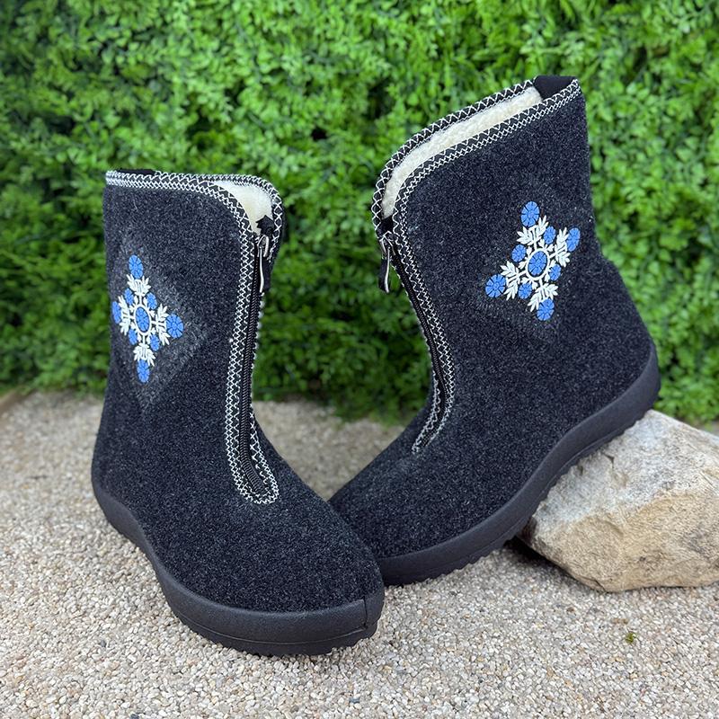 Бурки жіночі високі зимові Е-008008-1 p. 40 25,5-26 см Чорний (111861299)