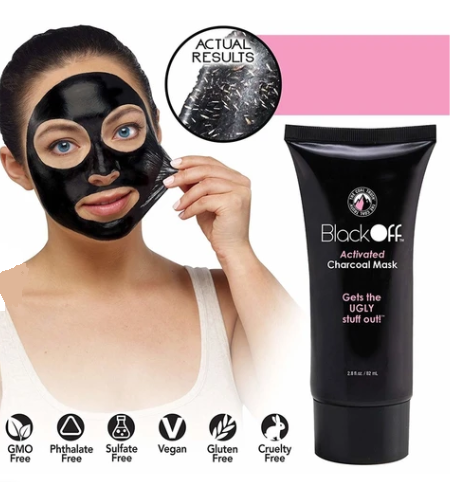 Маска-пленка для лица Off Activated Charcoal Mask Black (2523) - фото 4