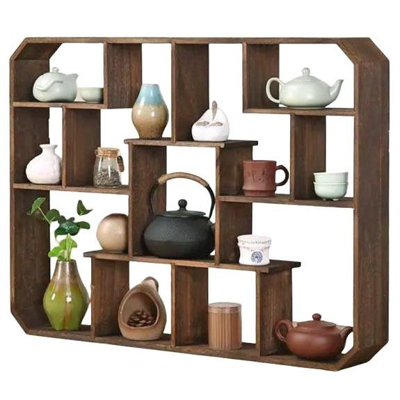 Полиця для чашок з дерева Паканті Капучино (СДК-010309)