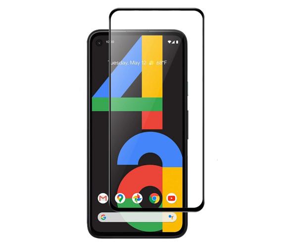 Защитное стекло Full Screen Tempered Glass 2.5D для Google Pixel 4a, Black