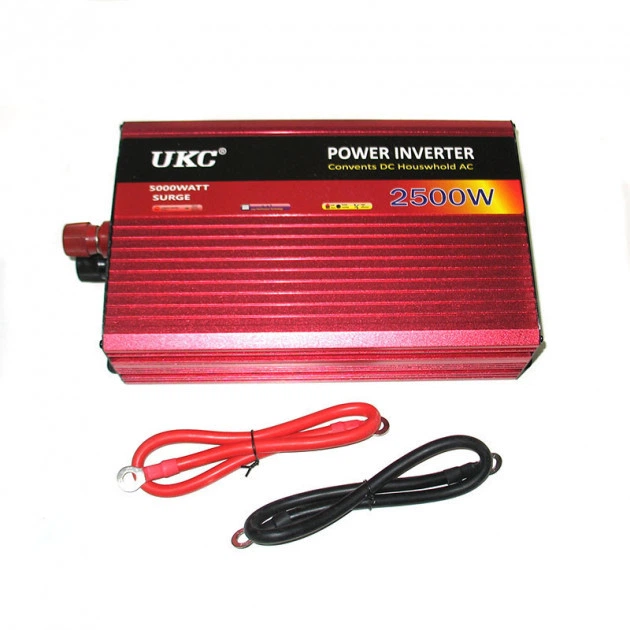 Інвертор автомобільний AC/DC UKC BR-2500M/4820 24V/220V 2500W (4820 BR 2500) Інвертор автомобільний AC/DC UKC BR-2500M/4820 24V/220V 2500W (4820 BR 2500)