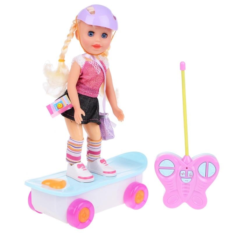 Кукла танцующая на скейтборде (ID3)