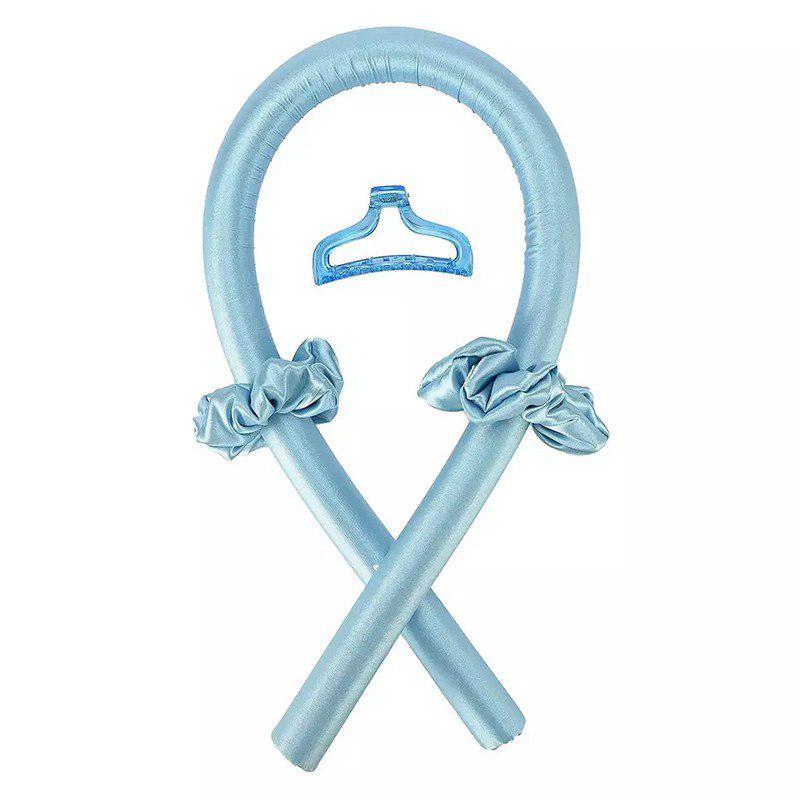 Бігуді атласні для холодної завивки волосся Симона м'які Блакитний