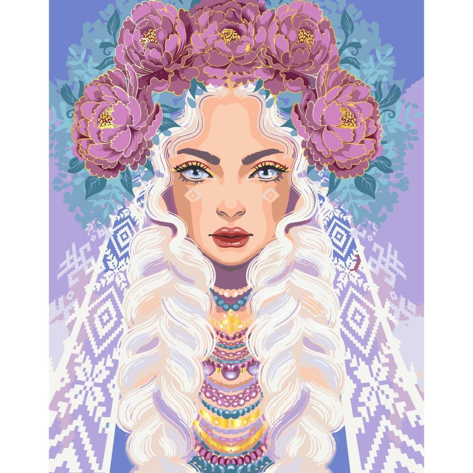 Картина по номерам ART CRAFT Пани Пион 40x50 см Разноцветный (PM-194-K-1234)