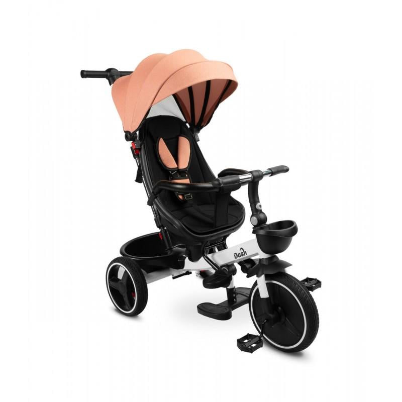 Велосипед триколісний Caretero Dash 2 кошика Pink (393957)