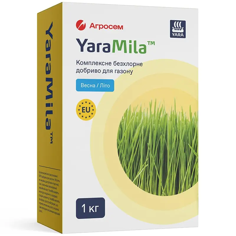Добриво для газону YaraMila Весна-Літо 1 кг (27715124)