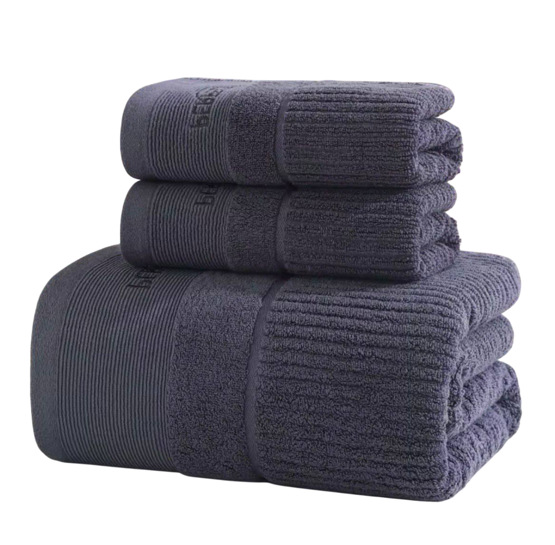 Набір рушників Perfect Style 3в1 Графітовий (NR3in1BathGraphitPerfect) - фото 6